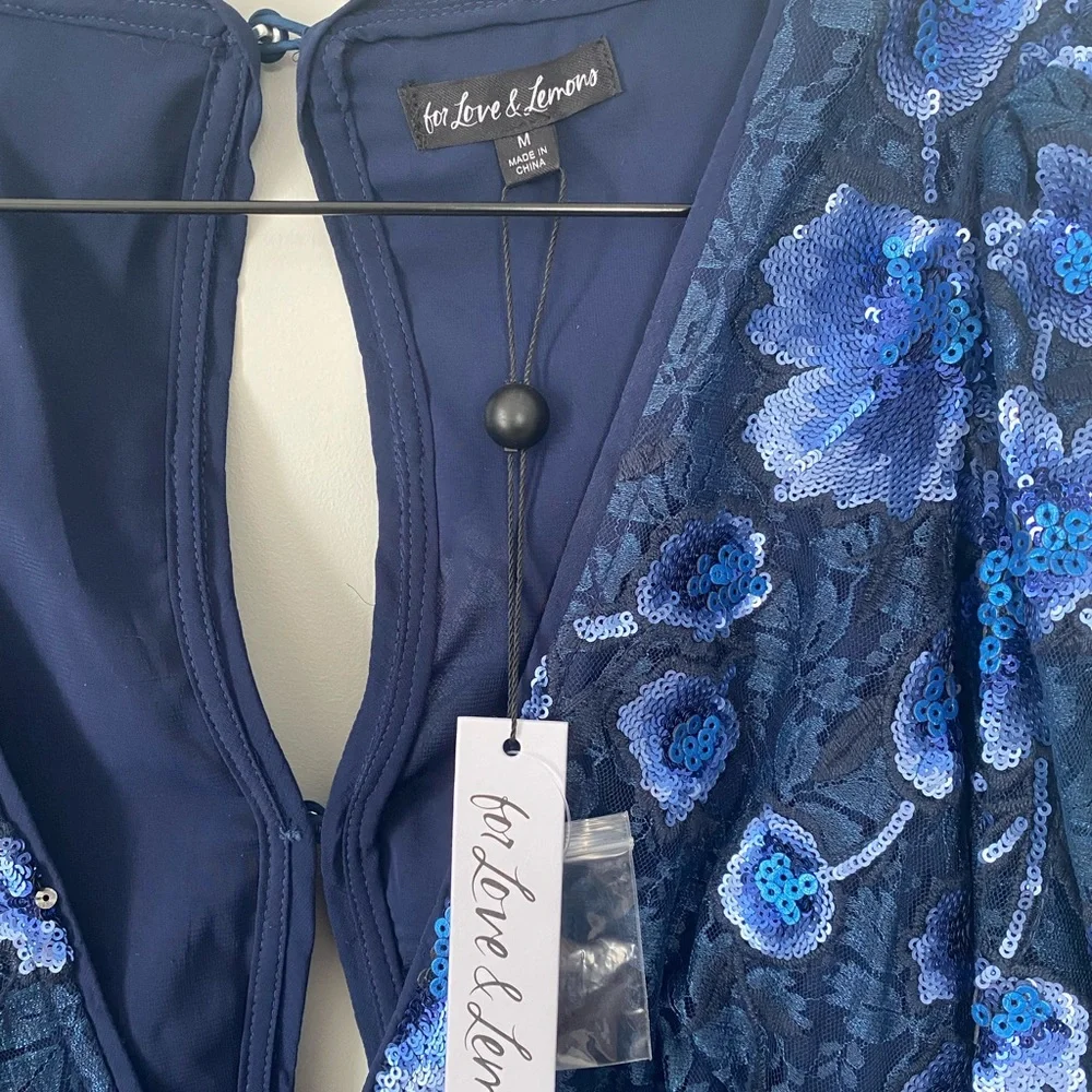 For Love and Lemons, Victoria Embroidered Mini Dress - Picture 6 of 8